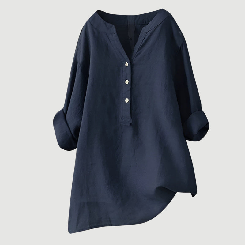 Women’s Lockere Leinenbluse | Elegant & Vielseitig