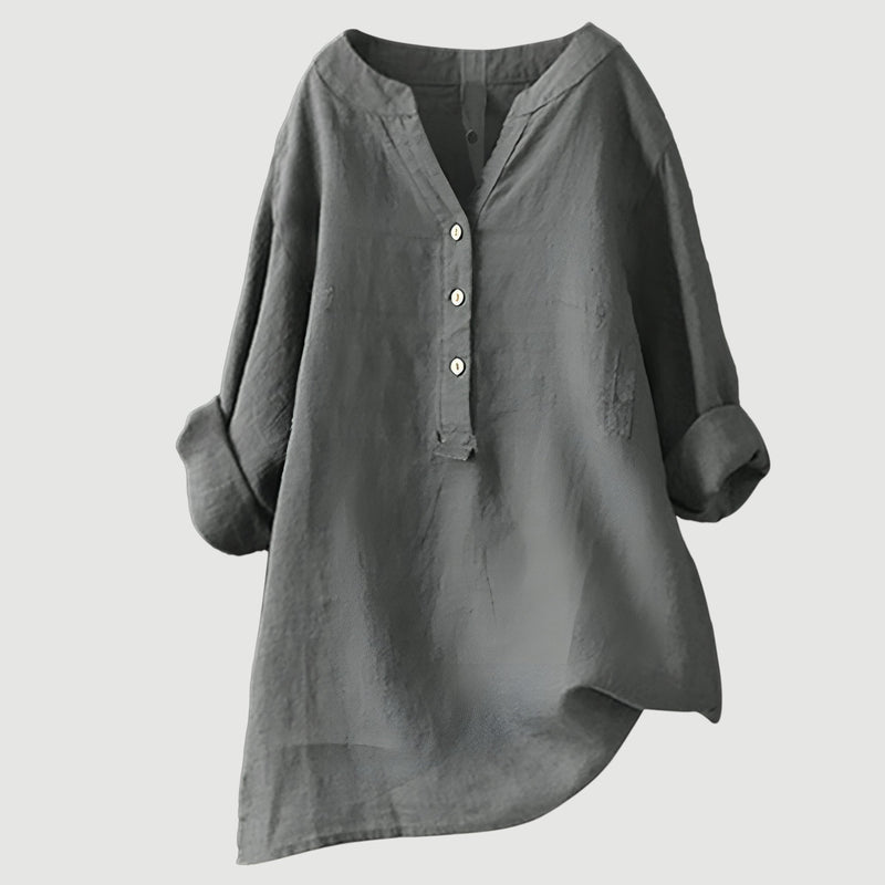 Women’s Lockere Leinenbluse | Elegant & Vielseitig