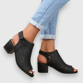 Virelle Sandalen | Eleganter Peep-Toe Look