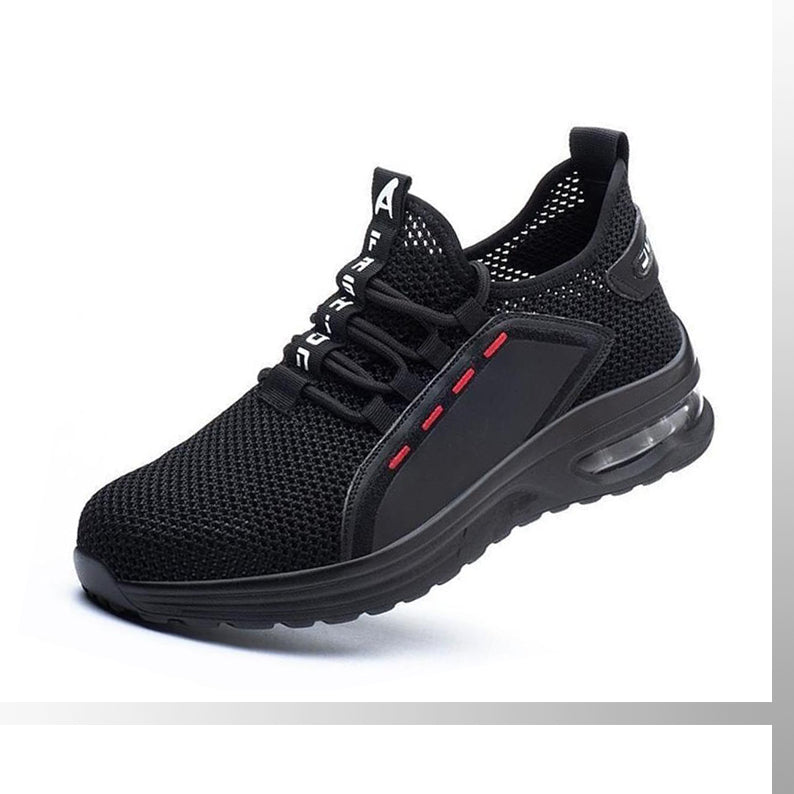 Ultraleichte Atmungsaktive Rutschfeste Arbeitsschuhe Mit Stahlkappe