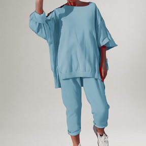 Damen Lässiges Stylisches Lounge-Ensemble | Komfortabel