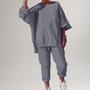 Damen Lässiges Stylisches Lounge-Ensemble | Komfortabel