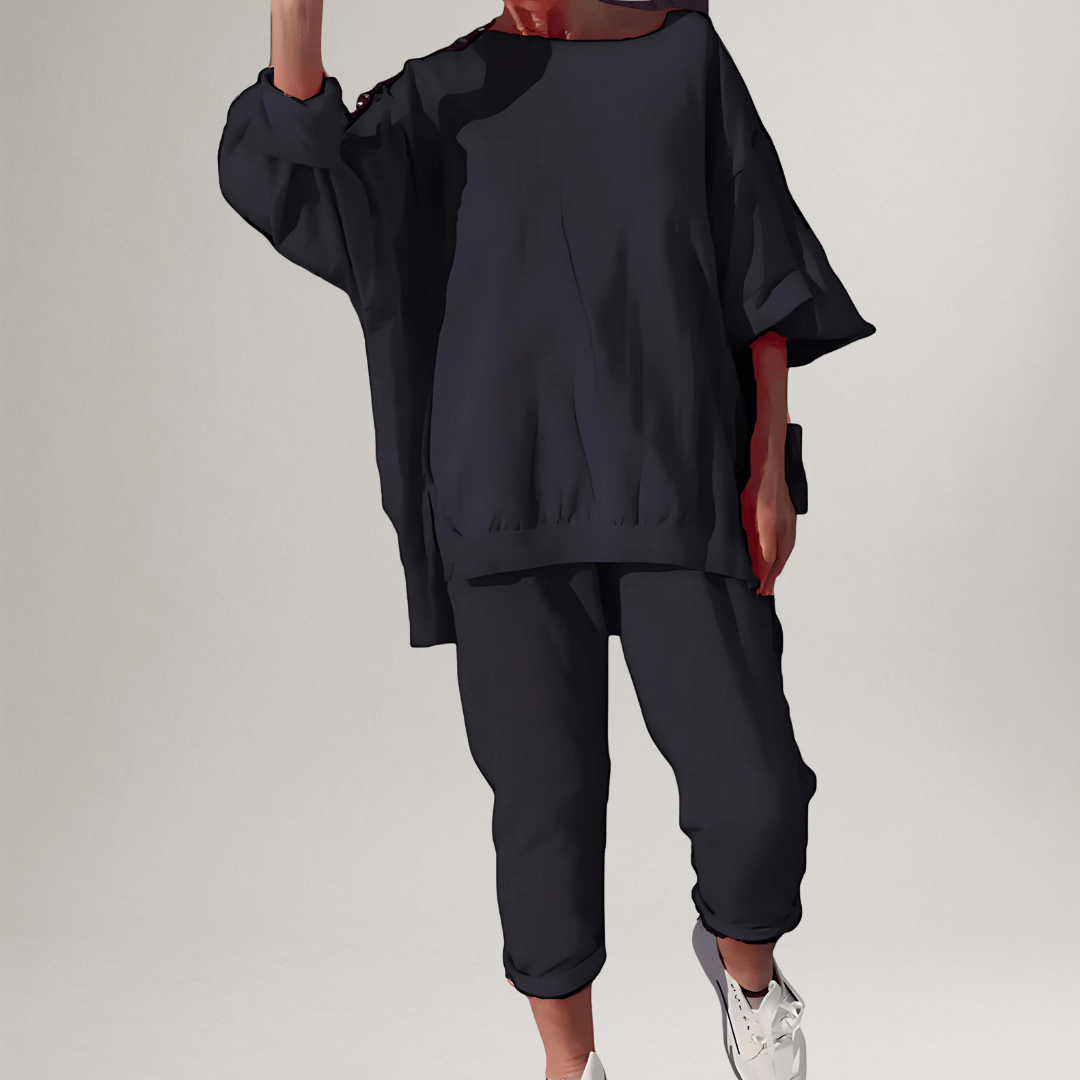 Damen Lässiges Stylisches Lounge-Ensemble | Komfortabel