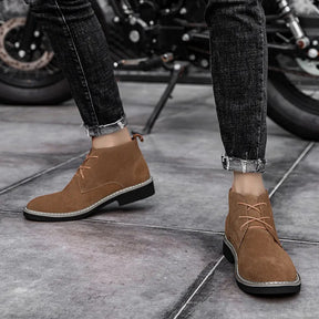 Sophie Wildlederschuhe | Unsichtbarer Absatz +6 cm