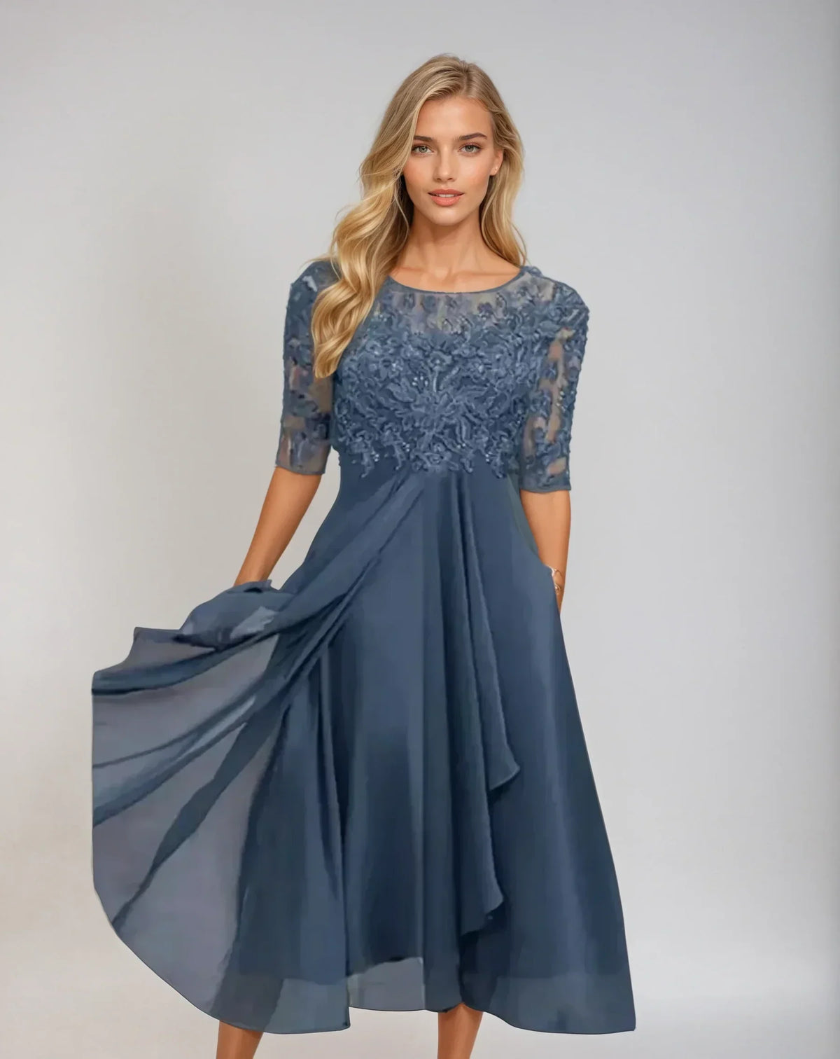Marge | Elegantes Kleid Aus Spitze Mit Femininem Schnitt