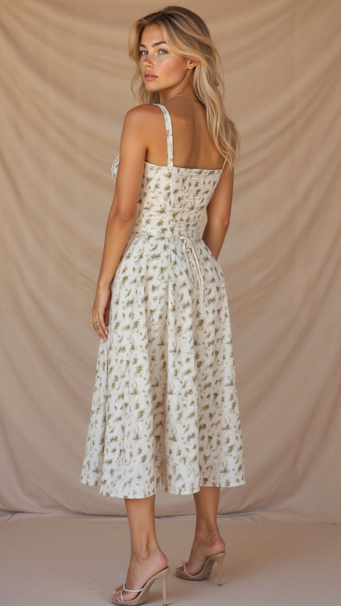 Kiana | Elegantes Korsett Midikleid für Feminine Silhouette