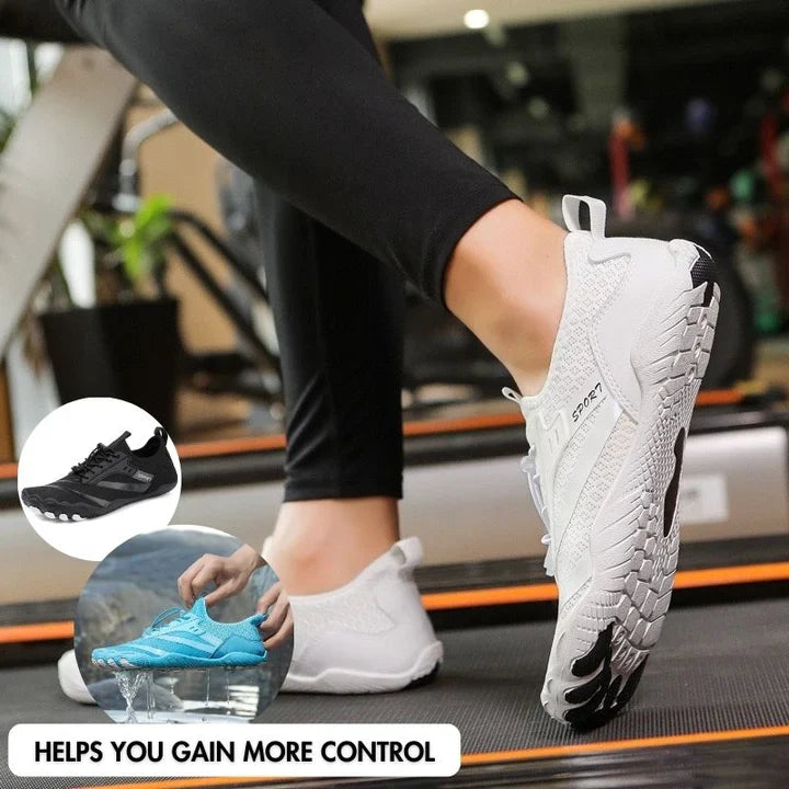 TerraTouch – Breite Zehenbox-Laufschuhe – Gesunde & rutschfeste Barfußschuhe (Unisex)