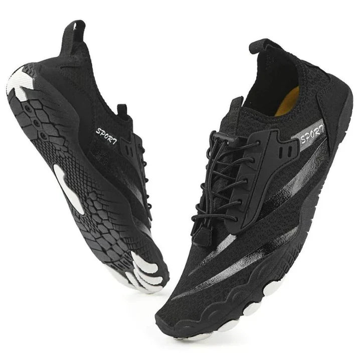 TerraTouch – Breite Zehenbox-Laufschuhe – Gesunde & rutschfeste Barfußschuhe (Unisex)