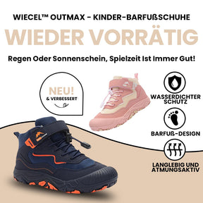 OutMax - Wasserfeste Kinder-Barfußschuhe
