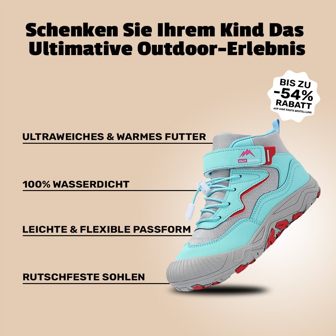 OutMax - Wasserfeste Kinder-Barfußschuhe