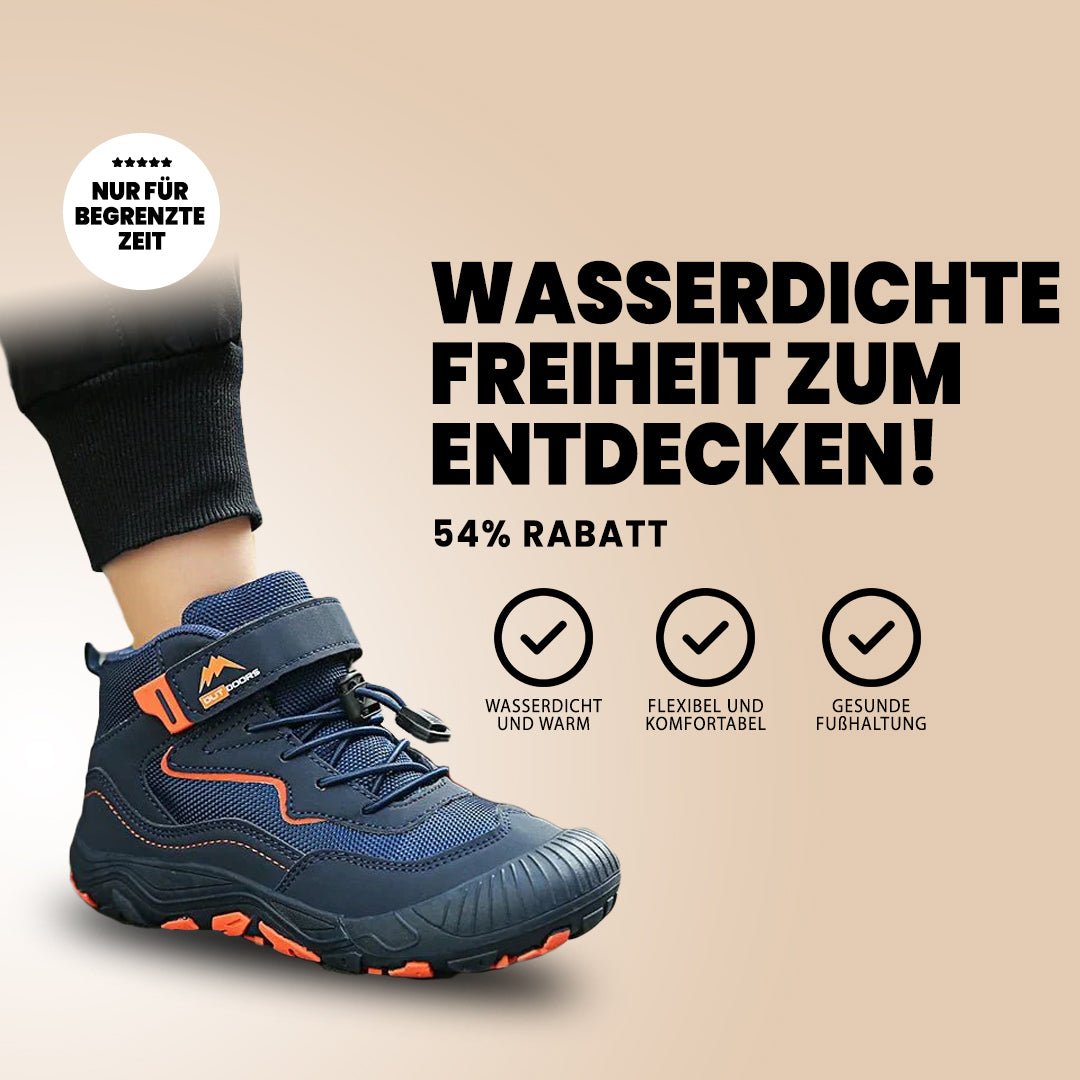OutMax - Wasserfeste Kinder-Barfußschuhe
